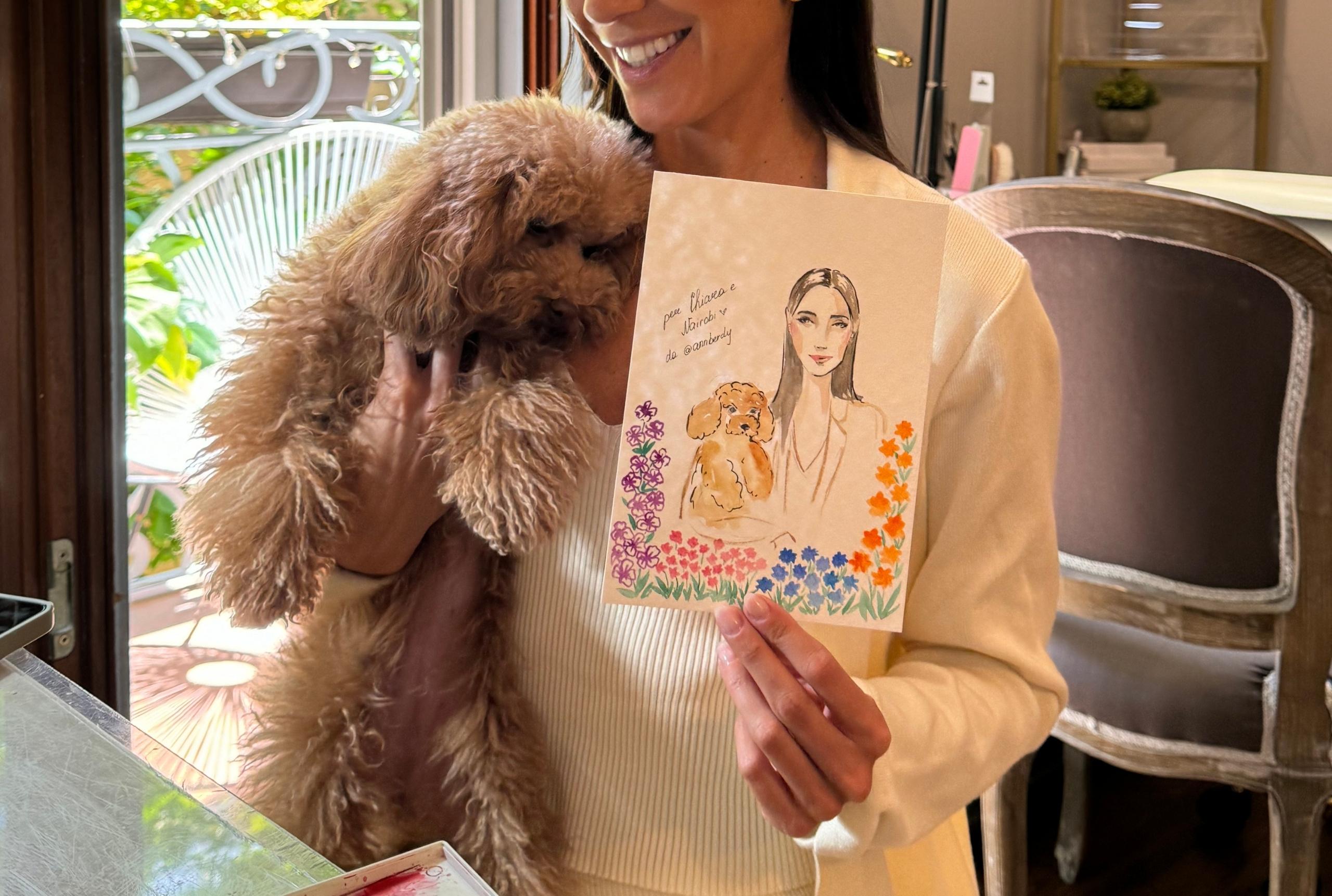 Live sketching for beauty