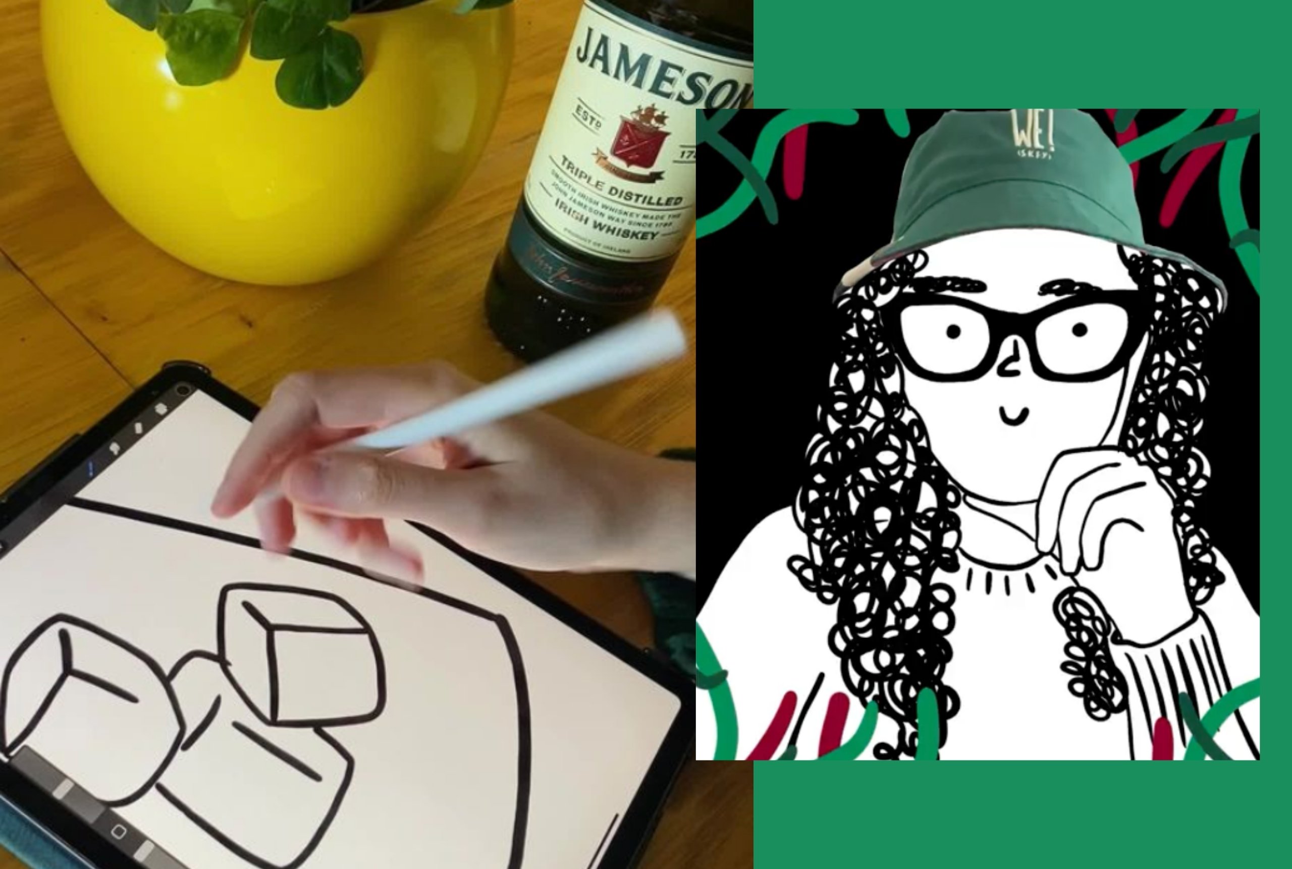 Illustrations and creativity for a limited edition