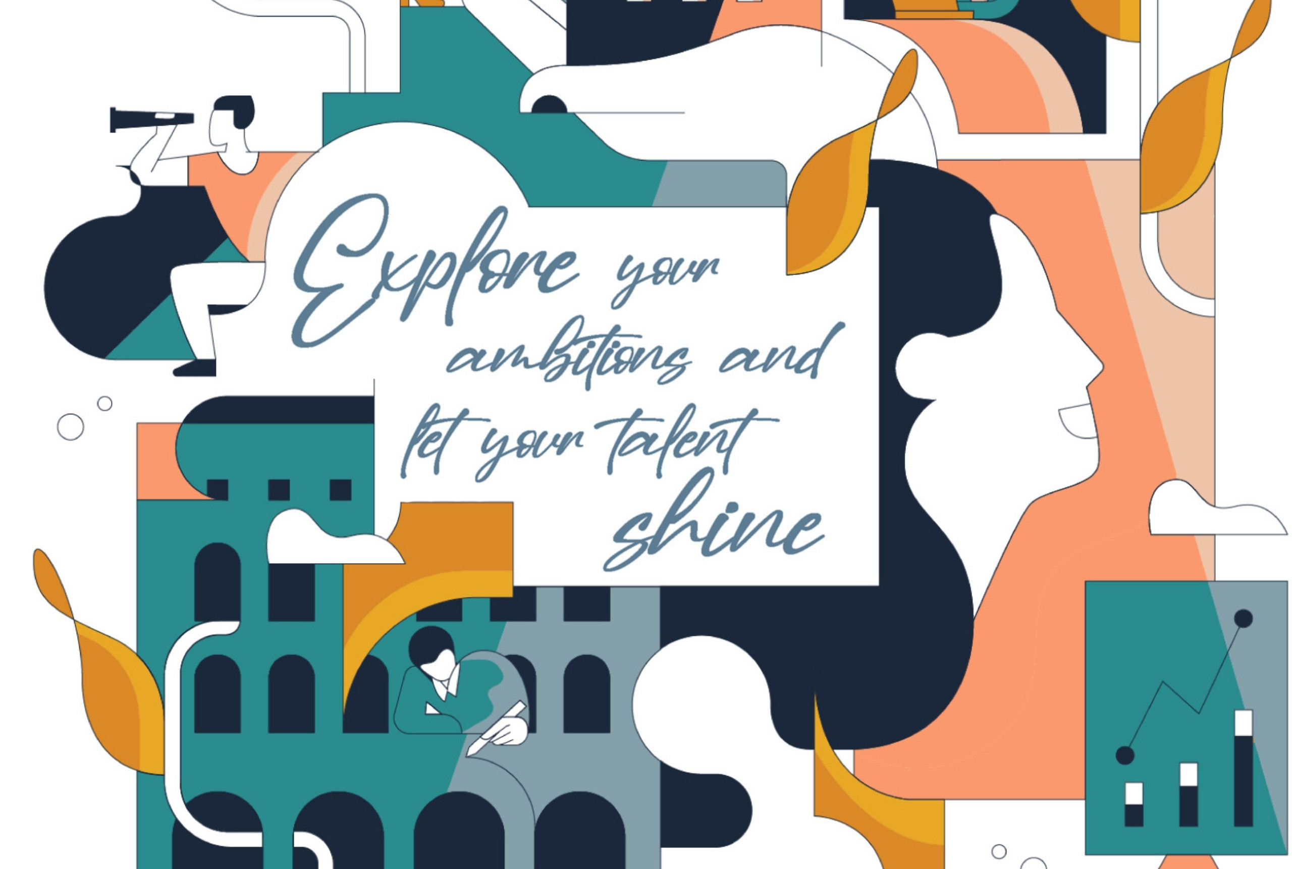 Illustration tells the company values