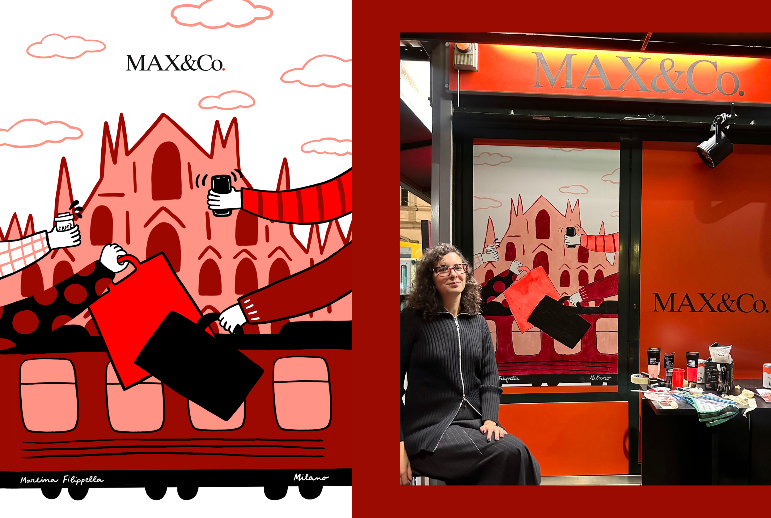 MAX&Co Kiosk in Milan