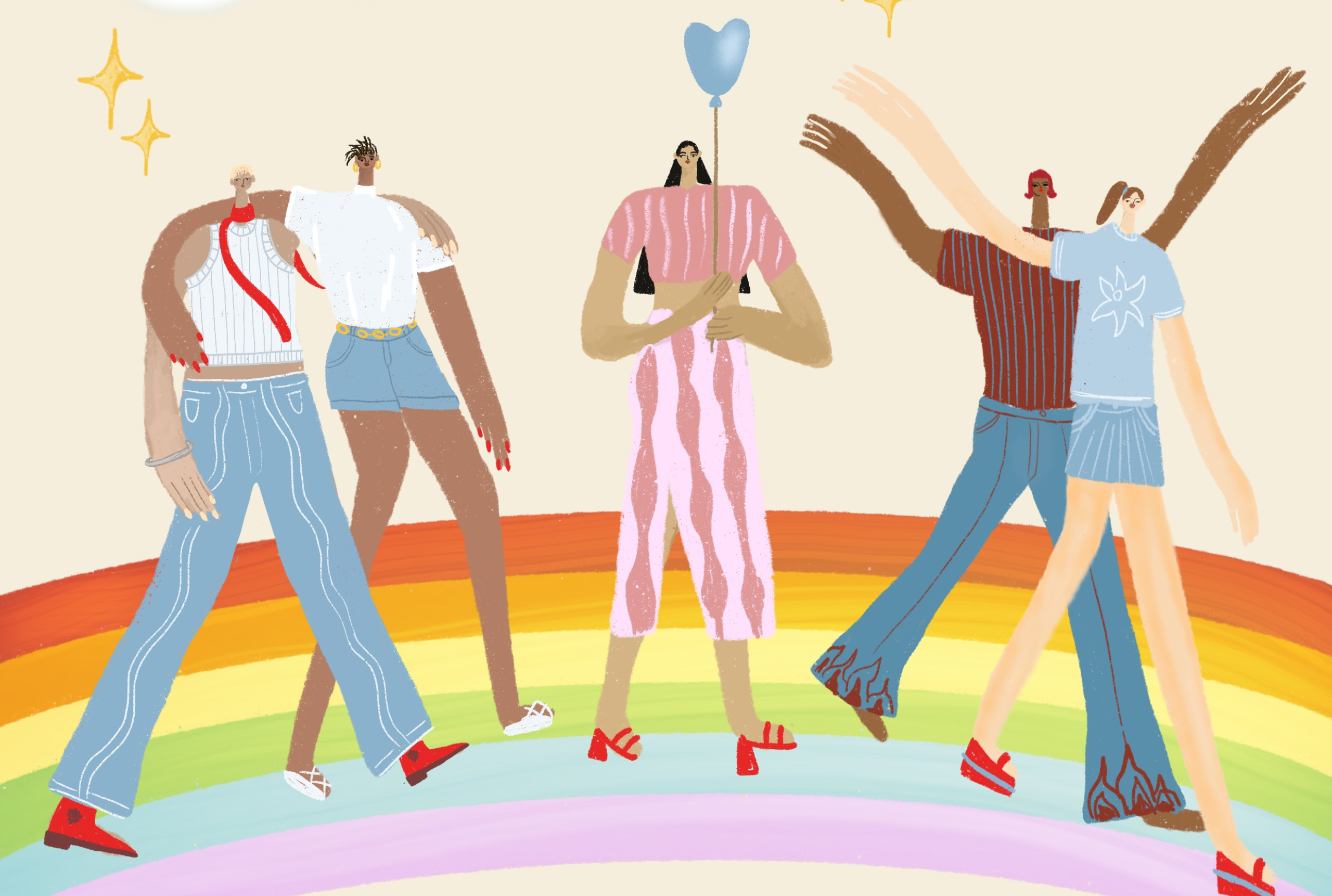 Company values illustrated